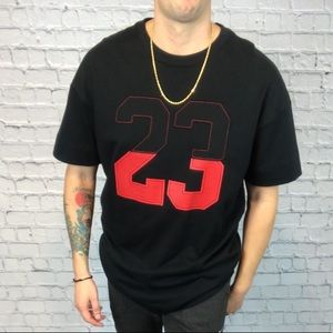 Nike Air Jordan Jumpman 23 Large Black & Red Shirt